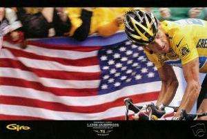 Lance Armstrong Giro 7x Poster BRAND NEW 20 x 30  