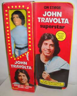 181 NIB Vintage Chemtoy John Travolta Celebrity Doll  