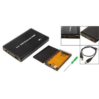   Black 2.5 USB 2.0 HDD Hard Drive Drive External Case box: Electronics