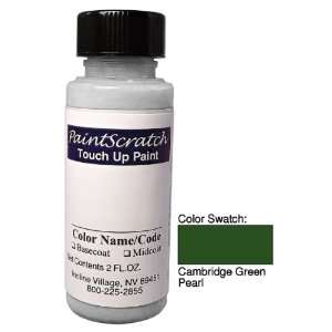 Bottle of Cambridge Green Pearl Touch Up Paint for 2009 Audi A6 (color 