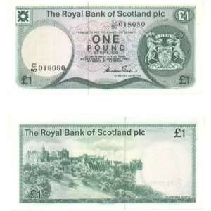  Scotland Royal Bank of Scotland 1984 1 Pound, Pick 341b 