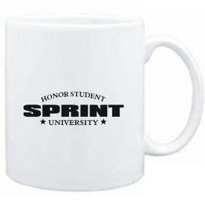  Mug White  Honor Student Sprint University  Sports 
