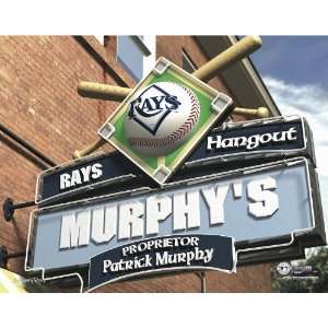  Personalized Tampa Bay Rays Hangout Print: Sports 