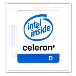  Intel Celeron D Logo Stickers Badge for Laptop and Desktop 
