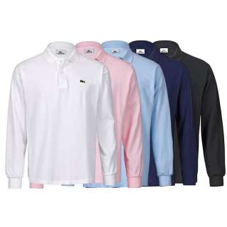 Lacoste Poloshirt Langarm Polo Hemd Shirt S M L XL XXL NEU und OVP 