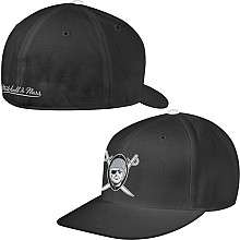 Mitchell & Ness Oakland Raiders Fitted Throwback Hat   NFLShop