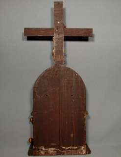 Antique American Crucifix, 19th century  