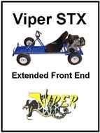 Gokart Viper ST UN welded frame kit with instructions  