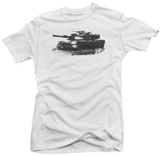 Abrams M1 M1A1 Military Army Battle Tank New T shirt  