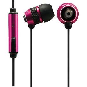Sentry Industries, Inc. HM303 Metal 3.5mm Stereo Earbud Headset   Pink