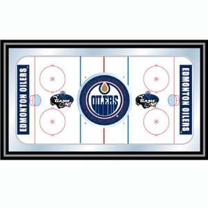  Edmonton Oilers Hockey Bar Mirror: Sports & Outdoors