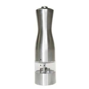  Ez Hold Battery Powered Stainless Steel Pepper Mill: Home 