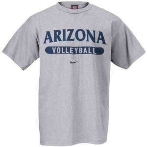    Nike Arizona Wildcats Ash Volleyball T shirt: Sports & Outdoors