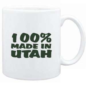 Mug White  100% MADE IN Utah  Usa States  Sports 