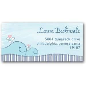  Return Address Labels   Whales Aweigh By Studio Basics 