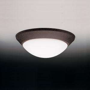 By Kichler Ceiling Space Collection Tannery Bronze Finish Flush Mt 2 