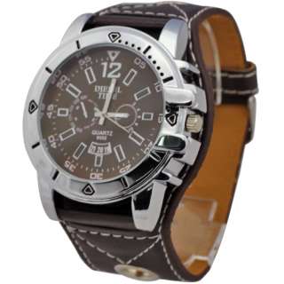 New Arrive Super Big Round Face Boys Mens Luxury Casual Wrist Watch 