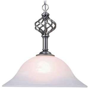 Pendant with Alabaster Glass from Destination Lighting 