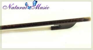   Beautiful Snakewood Baroque 4/4 Violin Bow Old Style Stiff Fast 57.8g