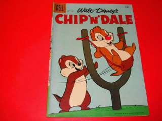 CHIP N DALE #15 Walt Disney DELL COMIC 1958  