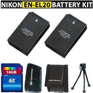  Nikon J1 10.1 MP HD Digital Camera Accessory Kit Includes Nikon 
