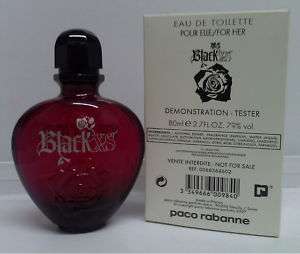 BLACK XS BY PACO RABANNE 2.7 OZ EDT TESTER FOR WOMEN  