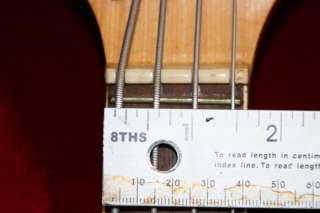 Vintage Teisco Solidbody Bass Guitar   NICE PLAYER!  