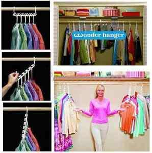 2x Wonder Hanger Clothes Organizer Space Saver (As Seen On TV)  