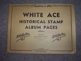 NEW WHITE ACE OFFICIAL UNITED NATIONS ALBUMS 8 SUPPLEMENT  
