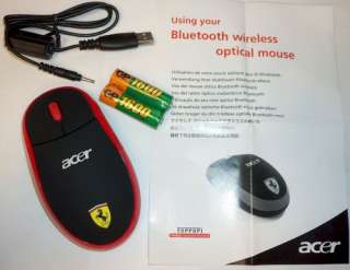 Acer Ferrari Bluetooth Wireless Optical Mouse HSTNC 002  