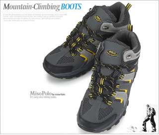 Grey Mountain Mountaineering Hiking Mens Boots  
