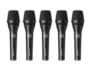 AKG P5 Dynamic Vocal Microphone Package Five Mics New  