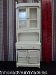 Miniature Hutch/Bookcase/White  