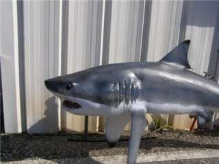 NEW  XL BIg Great White Shark Replica 3/D MOUNT   Fierce  