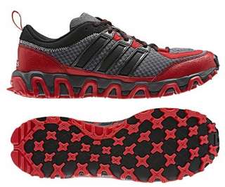   Mens KX TRAIL Running Red Black Gray Shoes Trainers Track kanadia tr