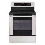 30 in. Self Cleaning Freestanding Electric Range in Stainless Steel