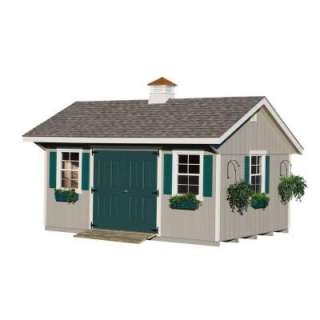   Ft. X 20 Ft. Bungalow Garden Building With Floor LB1220F at The Home
