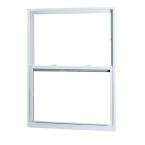 Single Hung Vinyl Windows, 28 in. x 54 in., White, with LowE3 