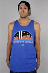 Entree Entree LS Concrete Jungle Blue Tank