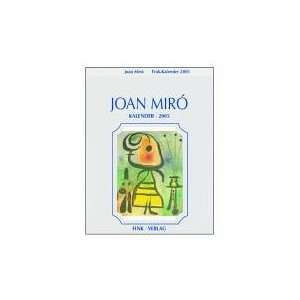 Joan Miró 2011. Kunstkarten Einsteckkalender  Joan Miró 