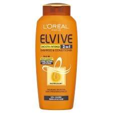 Elvive Smooth Intense 2 In 1 Shampoo 250Ml   Groceries   Tesco 