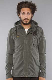 Star The New Recolite Hooded Overshirt in Battle Grey  Karmaloop 