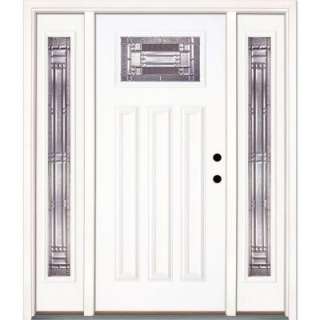 Feather River Doors Preston 36 In. X 80 In. Smooth Ready to Paint 