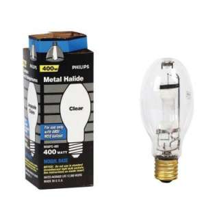    Watt ED28 Clear Metal Halide HID Light Bulb 140848 at The Home Depot