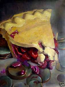 Cherry Pie 40x30 Oil on canvas HALL GROAT II  