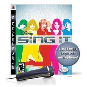 Disney Sing It Bundle with Microphone   PLAYSTATION 3 (PS3) Game at 