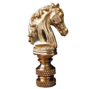 Mario Industries Horse Head Lamp Finial B96 at The Home Depot