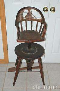 RL Bent Furniture Infant High Chair Gardner MA 1857 Massachusetts 
