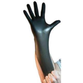 Grease Bully Black Nitrile Gloves 10046  