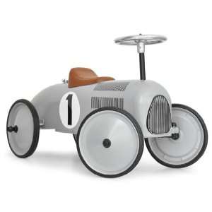 Marquant Rennwagen Oldtimer Spielzeug für Kinder Car silber  